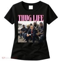 Thug Life Trump’S Kangaroo Conviction Women's T-Shirt thumb 0
