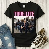 Thug Life Trump’S Kangaroo Conviction Women's T-Shirt thumb 3