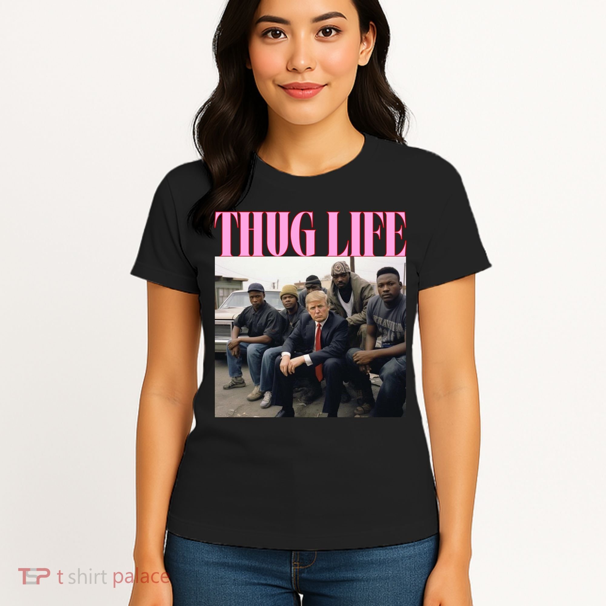 Thug Life Trump’S Kangaroo Conviction Women's T-Shirt