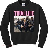 Thug Life Trump’S Kangaroo Conviction Kids Sweatshirt thumb 0