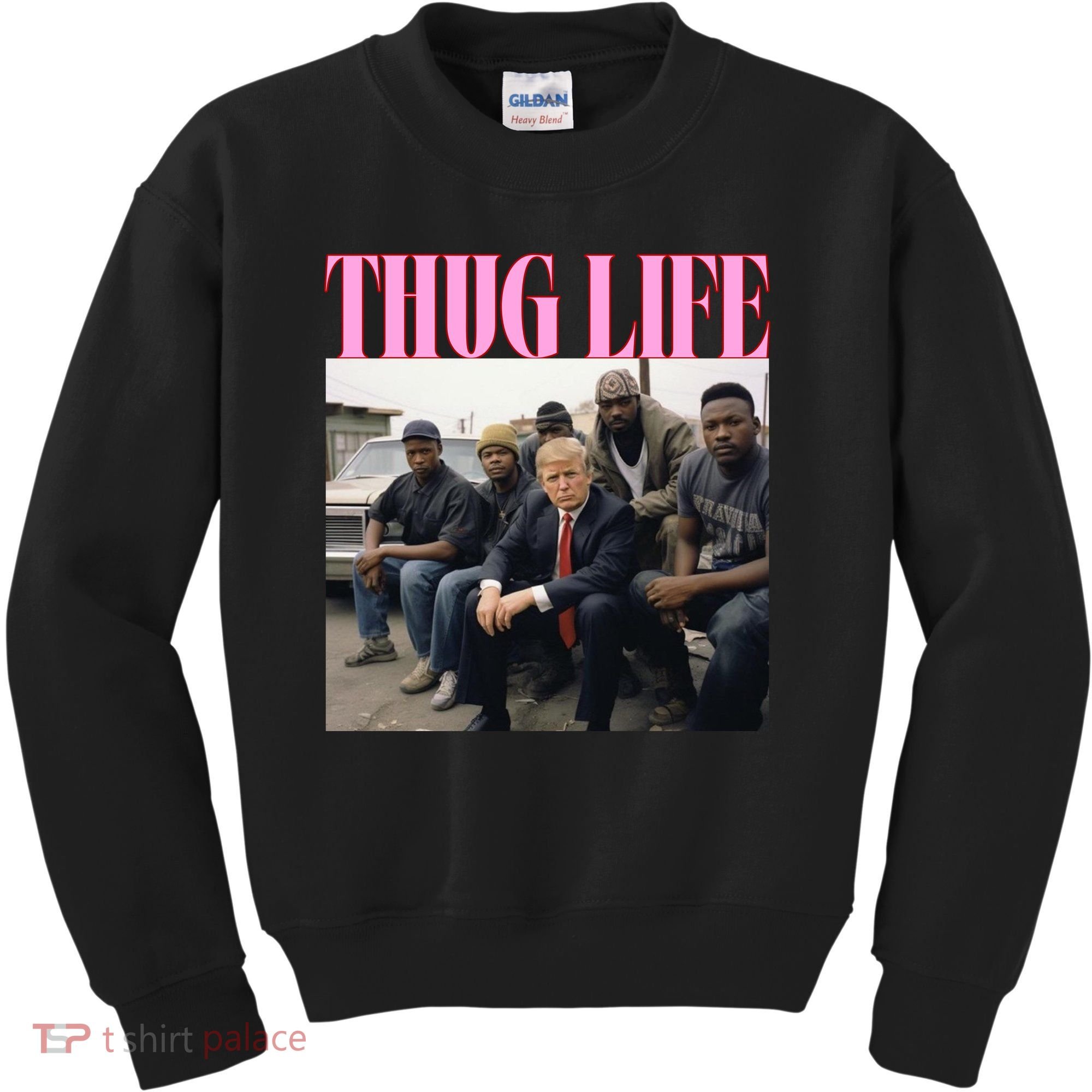 Thug Life Trump’S Kangaroo Conviction Kids Sweatshirt