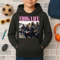 Thug Life Trump’S Kangaroo Conviction Kids Hoodie thumb 2