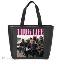 Thug Life Trump’S Kangaroo Conviction Tote Bag thumb 0