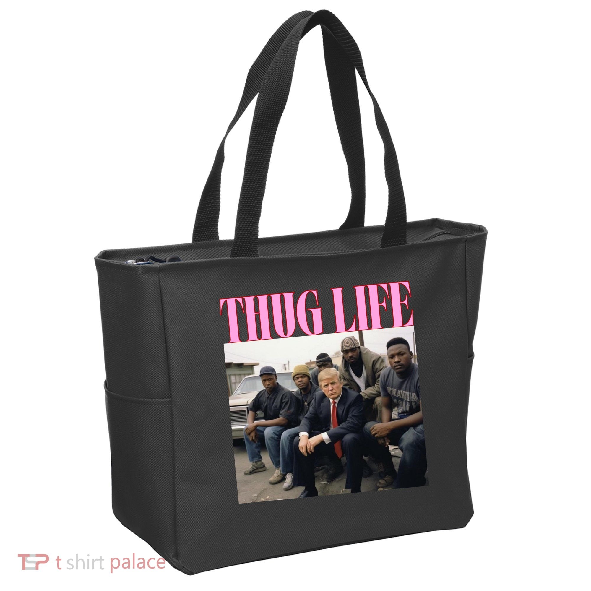 Thug Life Trump’S Kangaroo Conviction Tote Bag
