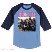 Thug Life Trump’S Kangaroo Conviction Raglan Baseball Sleeve Shirt thumb 0