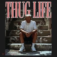 Thug Life Trump  Funny Trump Republican Performance Fleece Hoodie thumb 2