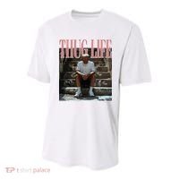 Thug Life Trump  Funny Trump Republican Youth Performance Sprint T-Shirt thumb 0