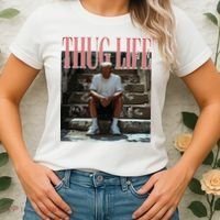 Thug Life Trump  Funny Trump Republican Women's T-Shirt thumb 2