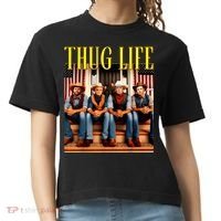 Thug Life Trump Vance Kennedy Elon Trump Squad Thug Life Comfort Colors Boxy T-Shirt thumb 0