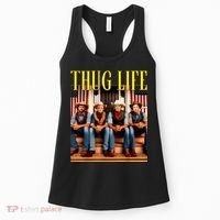 Thug Life Trump Vance Kennedy Elon Trump Squad Thug Life Women's Tank Top thumb 0