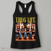 Thug Life Trump Vance Kennedy Elon Trump Squad Thug Life Women's Tank Top thumb 3