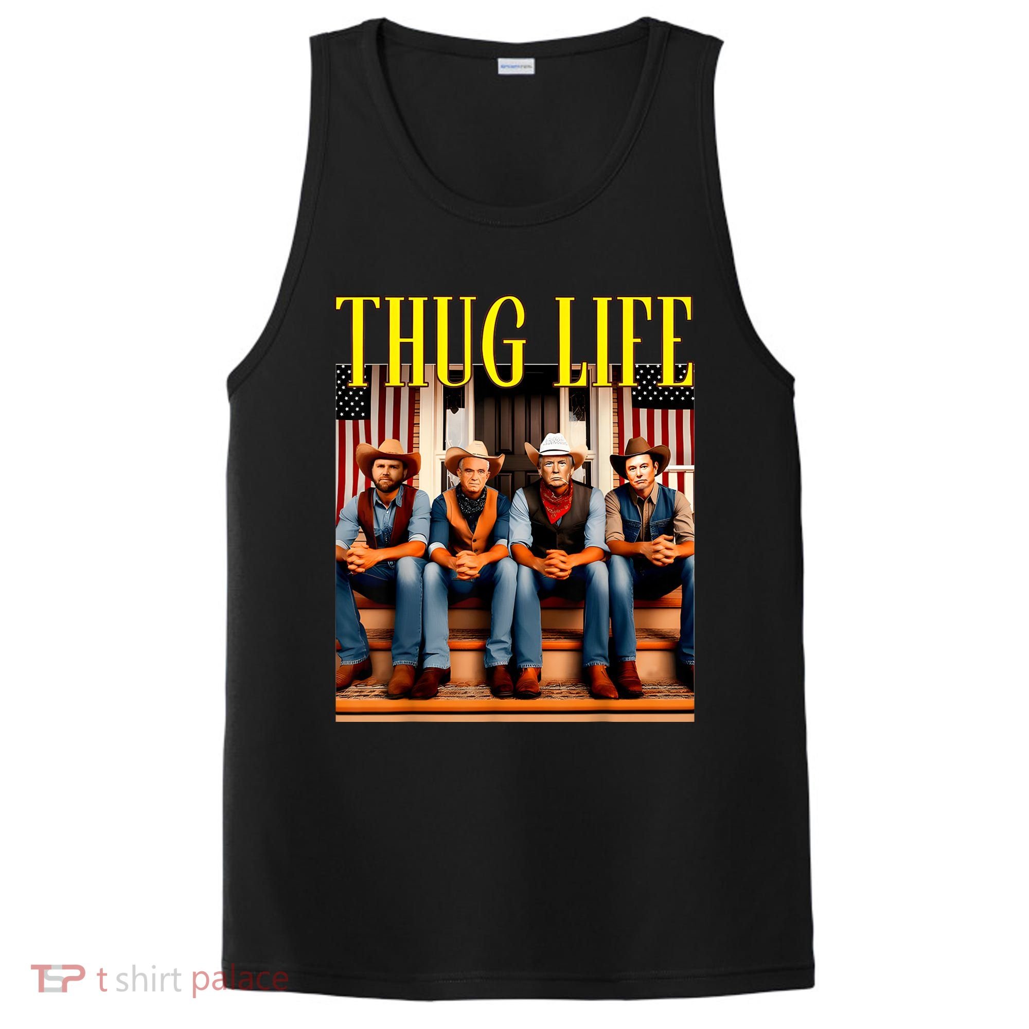 Thug Life Trump Vance Kennedy Elon Trump Squad Thug Life PosiCharge Competitor Tank