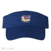 Teacher Lunch Time Funny Teacher Vacation Summer Beach Great Gift Visor thumb 0