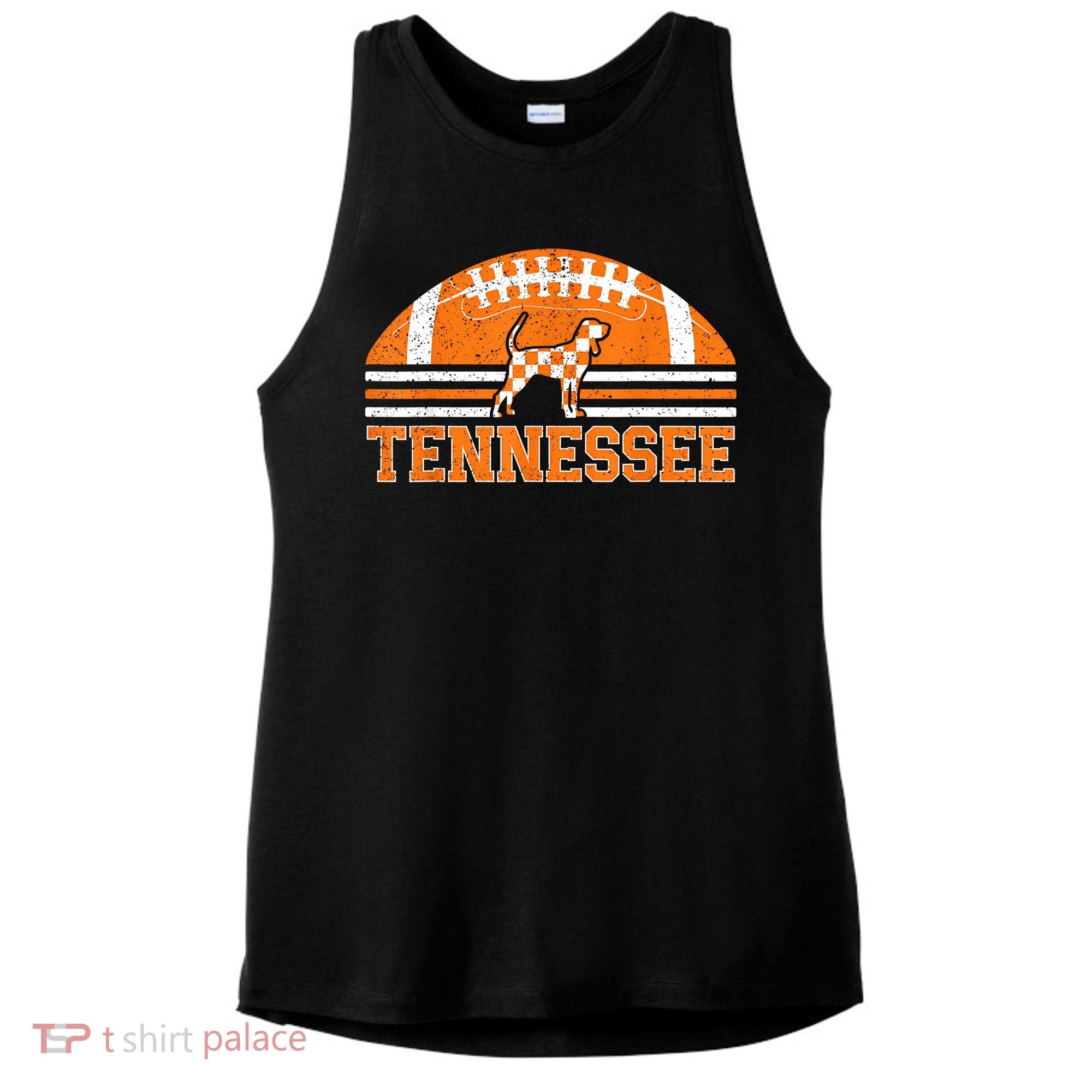 Tennessee Lovers Tennessee Souvenir Retro Ladies PosiCharge Tri-Blend Wicking Tank
