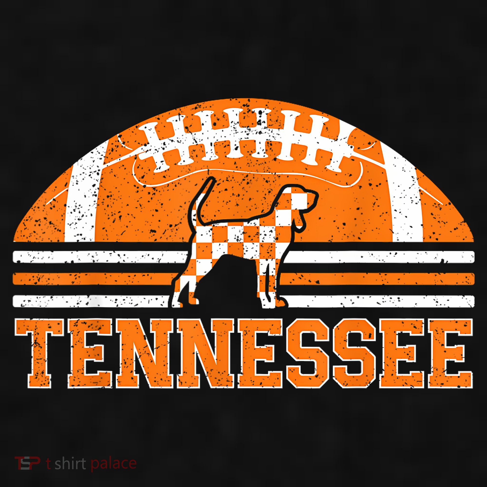 Tennessee Lovers Tennessee Souvenir Retro Ladies PosiCharge Tri-Blend Wicking Tank