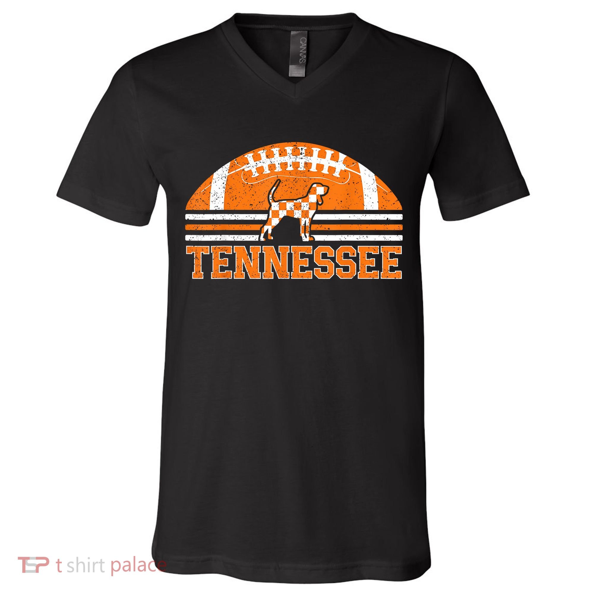 Tennessee Lovers Tennessee Souvenir Retro V-Neck T-Shirt