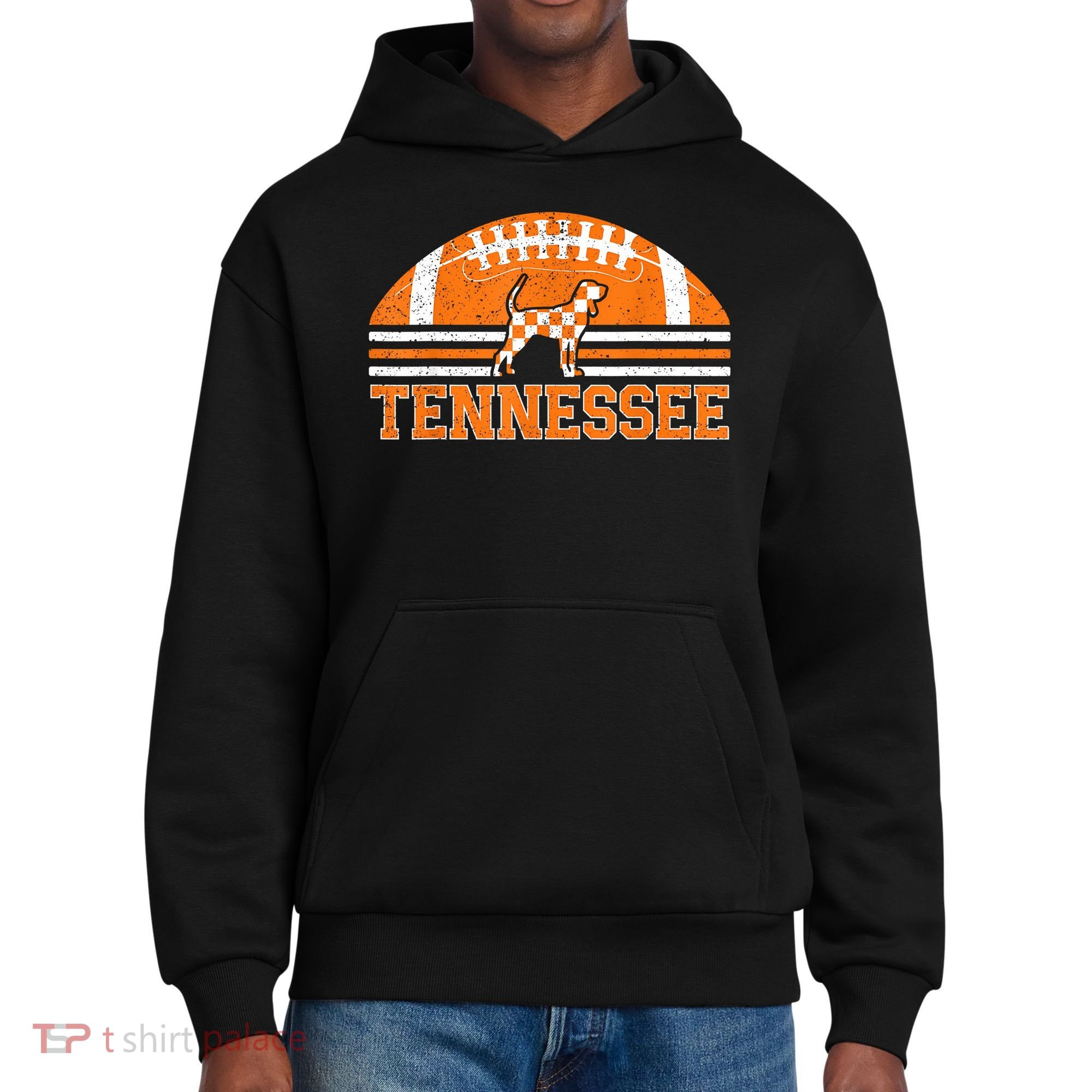 Tennessee Lovers Tennessee Souvenir Retro District V.I.T. Heavyweight Hoodie