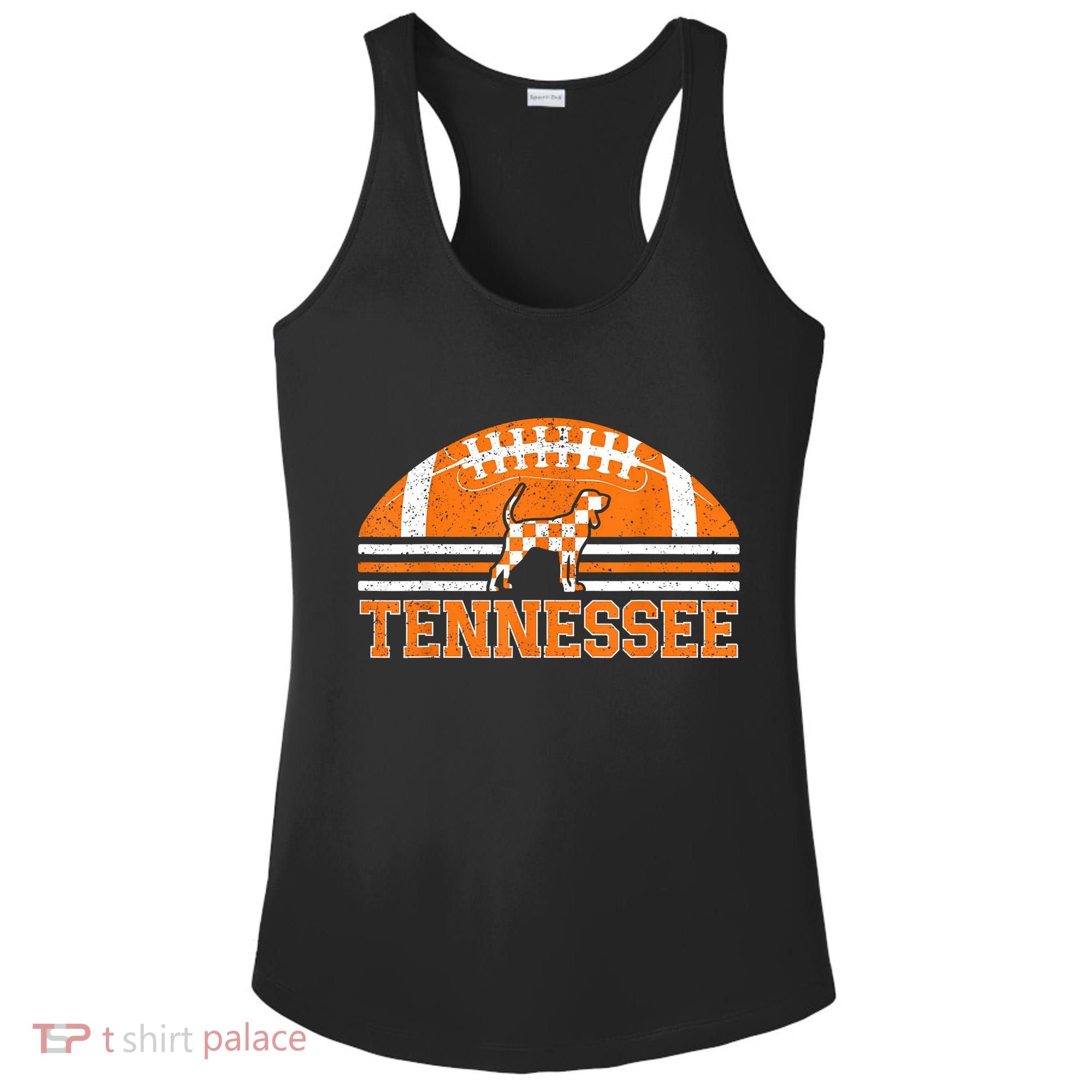 Tennessee Lovers Tennessee Souvenir Retro Ladies PosiCharge Competitor Racerback Tank