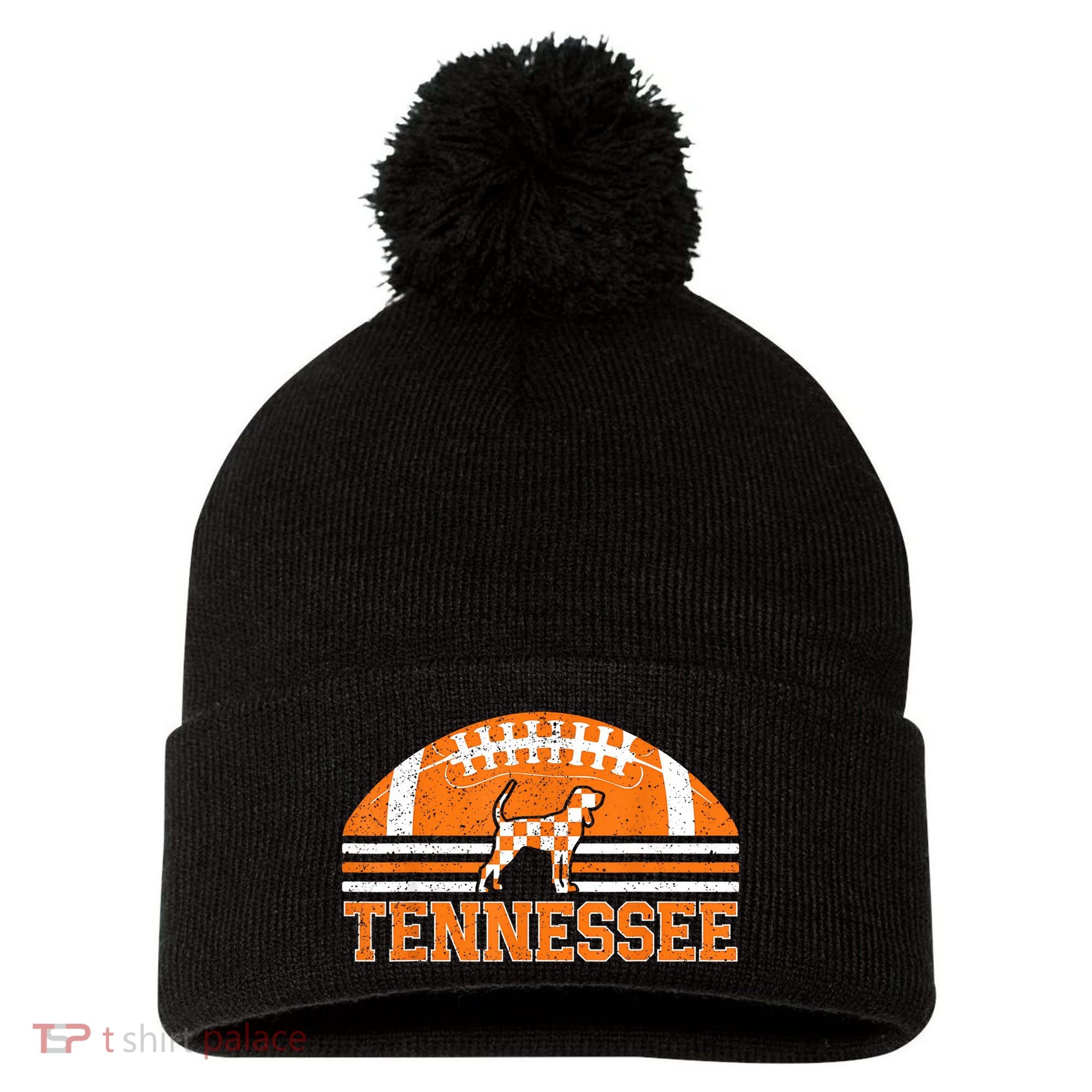 Tennessee Lovers Tennessee Souvenir Retro Pom Pom 12in Knit Beanie