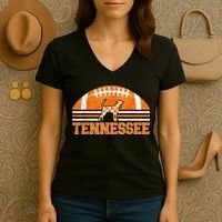 Tennessee Lovers Tennessee Souvenir Retro Women's V-Neck T-Shirt thumb 3