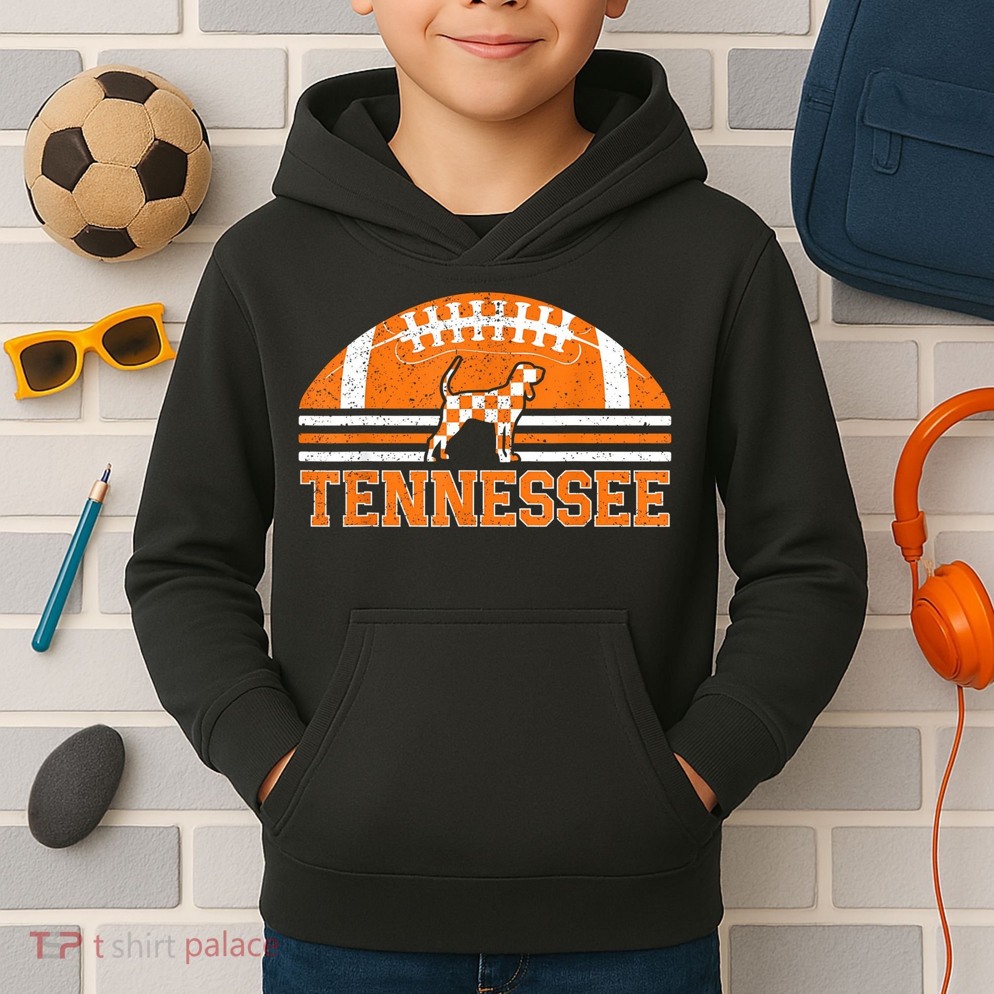 Tennessee Lovers Tennessee Souvenir Retro Kids Hoodie