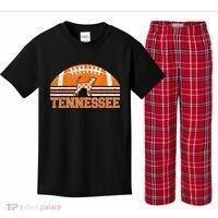 Tennessee Lovers Tennessee Souvenir Retro Kids Plaid Pajama Set thumb 0