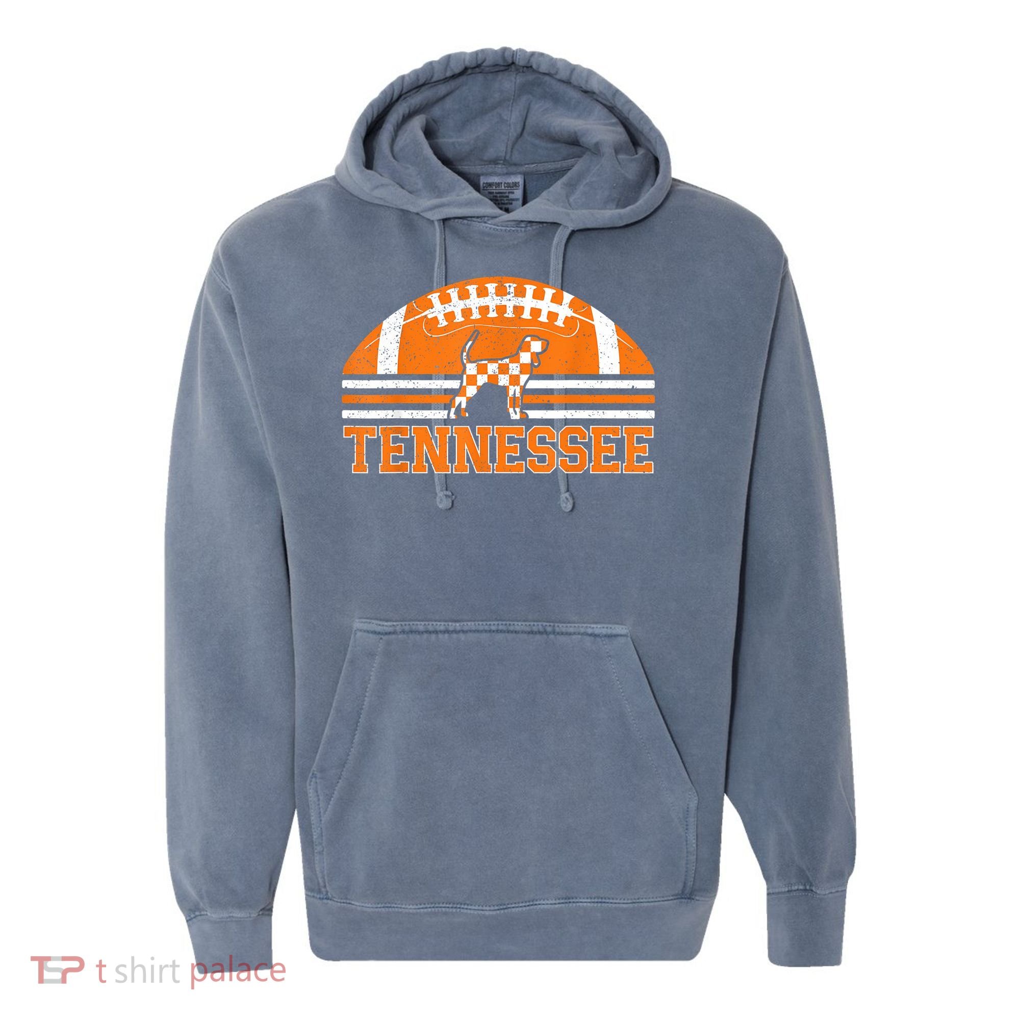 Tennessee Lovers Tennessee Souvenir Retro Comfort Colors Garment-Dyed Hooded Sweatshirt