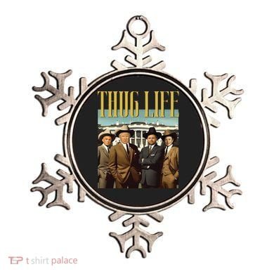 Thug Life Trump Vance Kennedy Elon Ornament