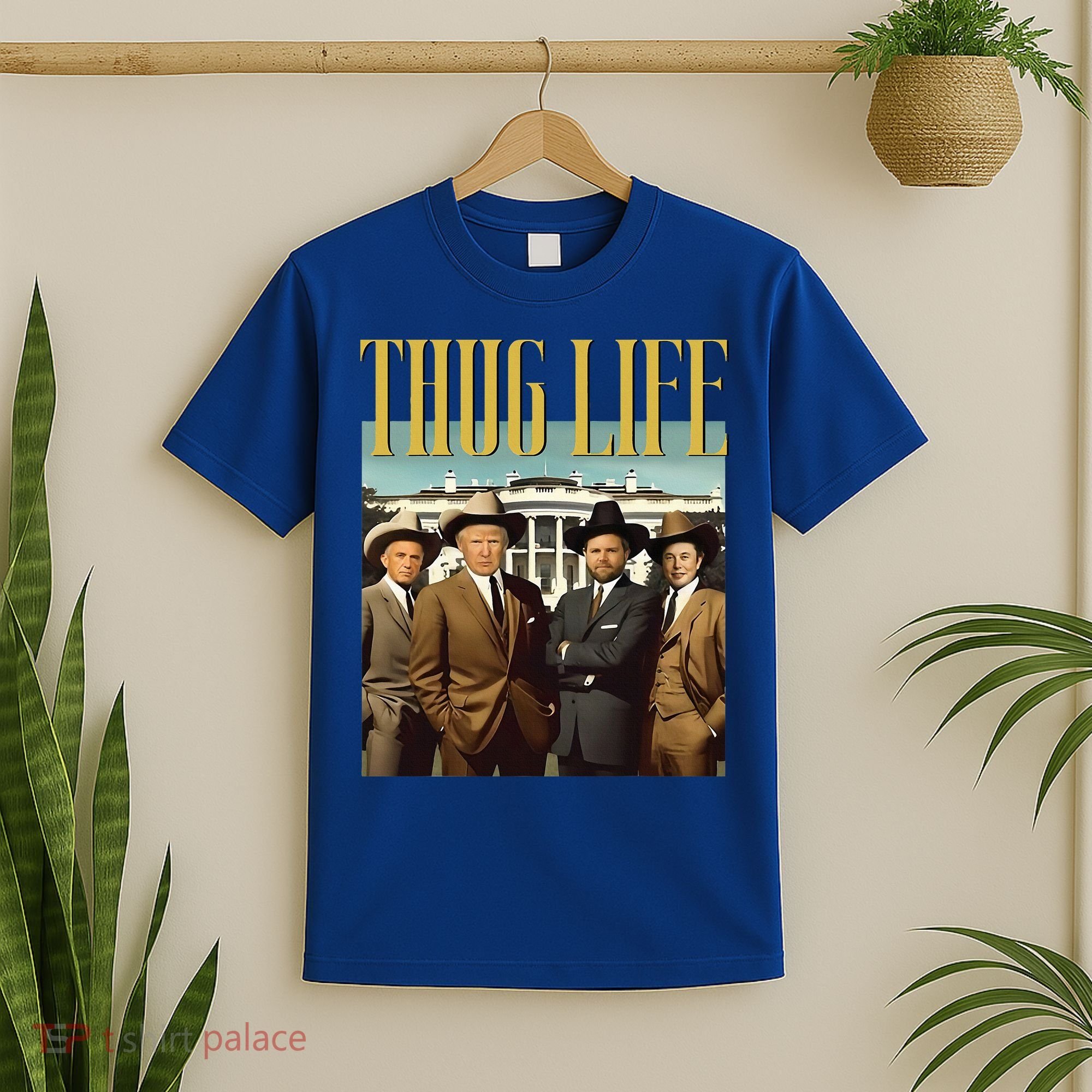 Thug Life Trump Vance Kennedy Elon T-Shirt