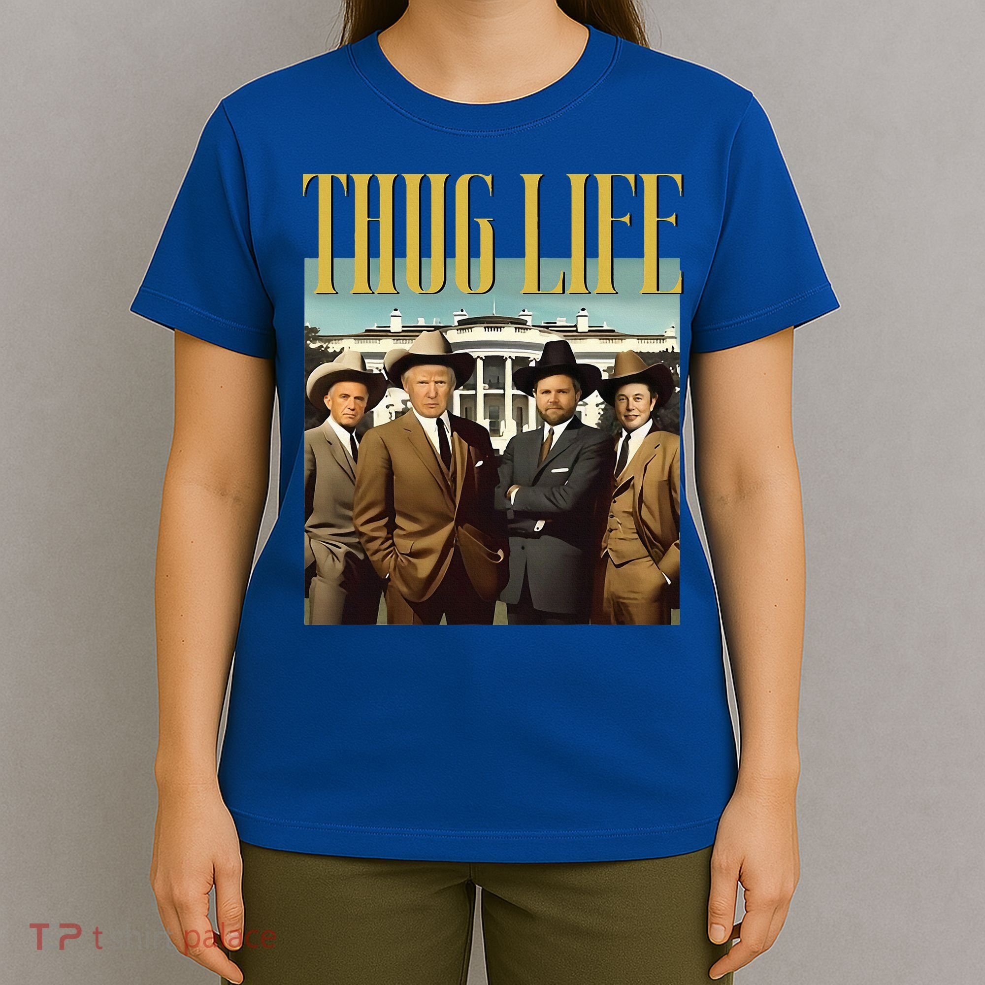 Thug Life Trump Vance Kennedy Elon T-Shirt