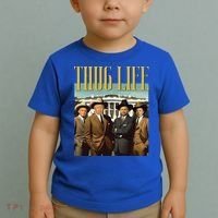 Thug Life Trump Vance Kennedy Elon Toddler T-Shirt thumb 2