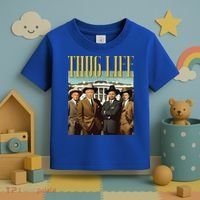 Thug Life Trump Vance Kennedy Elon Toddler T-Shirt thumb 3
