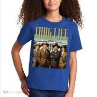 Thug Life Trump Vance Kennedy Elon Kids T-Shirt thumb 2
