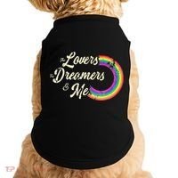 The Lovers The Dreamers And Me Rainbow Doggie Tank thumb 0