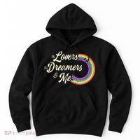 The Lovers The Dreamers And Me Rainbow Hoodie thumb 0