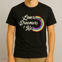 The Lovers The Dreamers And Me Rainbow T-Shirt thumb 3