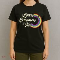 The Lovers The Dreamers And Me Rainbow T-Shirt thumb 4