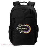 The Lovers The Dreamers And Me Rainbow Backpack thumb 0