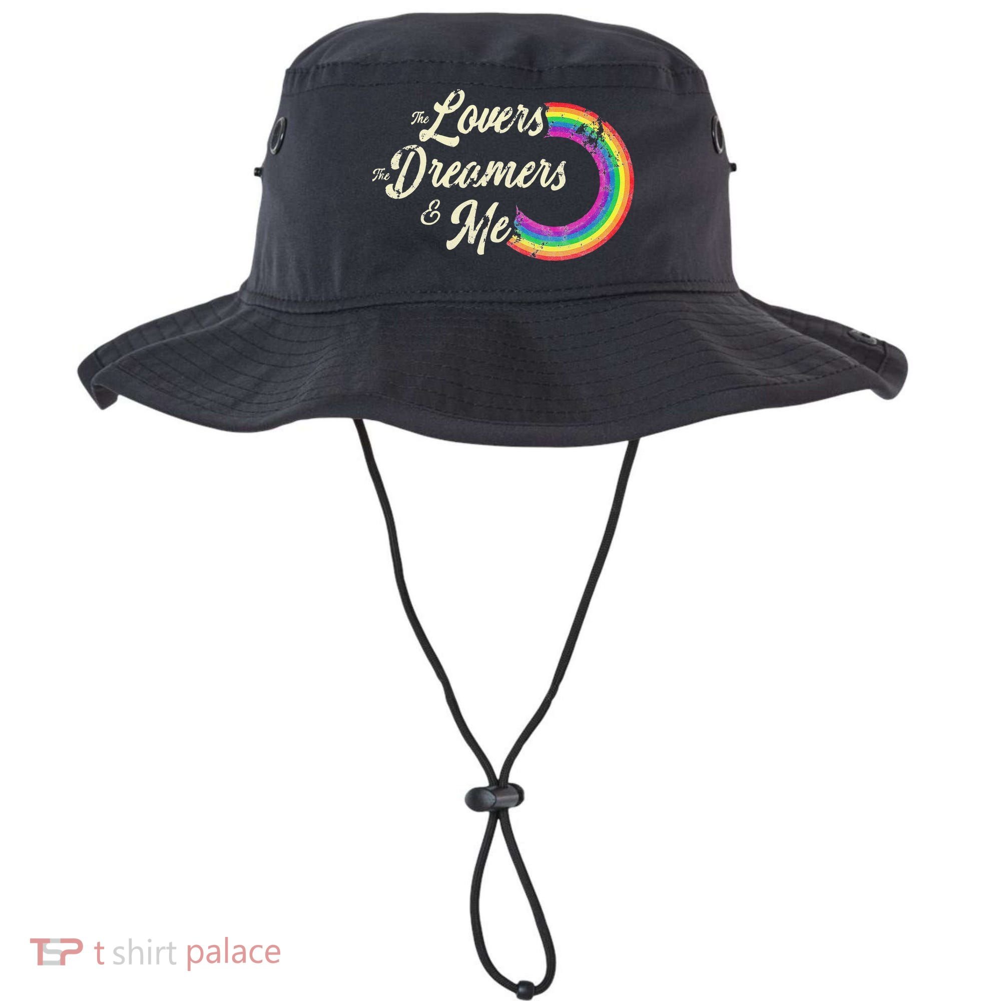 The Lovers The Dreamers And Me Rainbow Bucket Hat