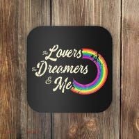 The Lovers The Dreamers And Me Rainbow Coaster thumb 0