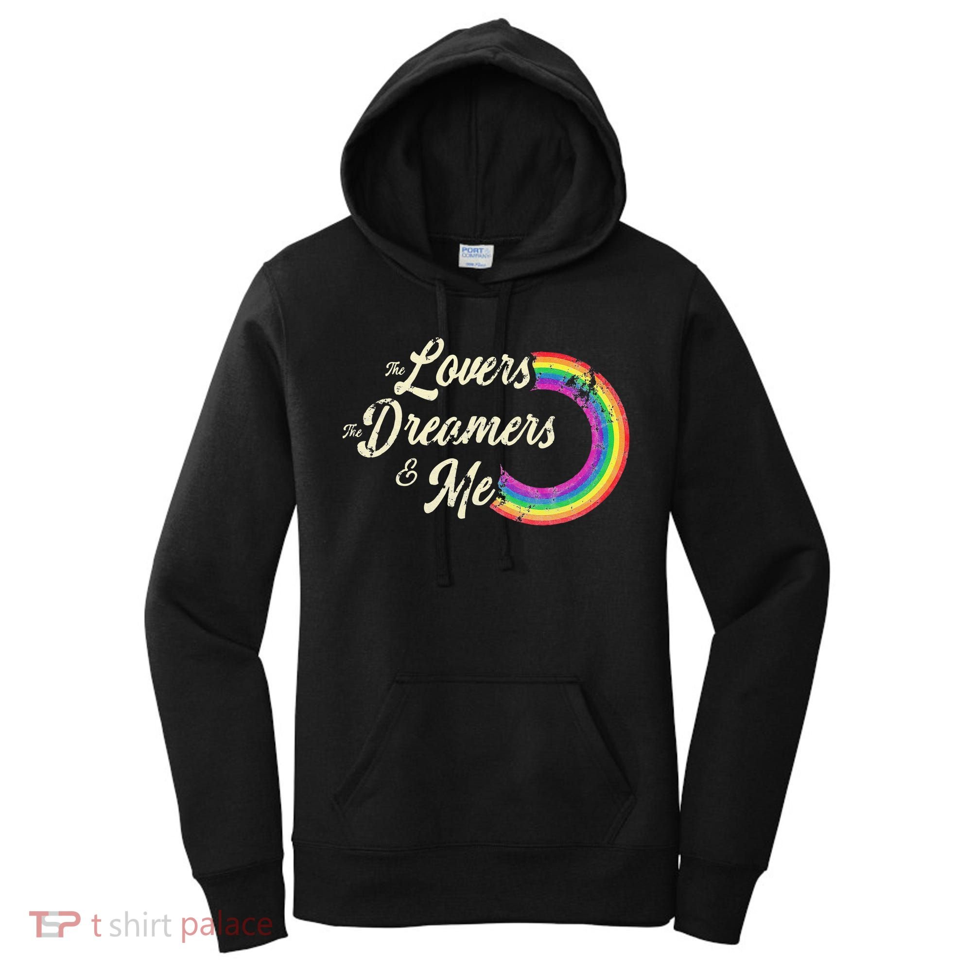 The Lovers The Dreamers And Me Rainbow Women's Hoodie