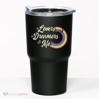 The Lovers The Dreamers And Me Rainbow Tumbler thumb 0