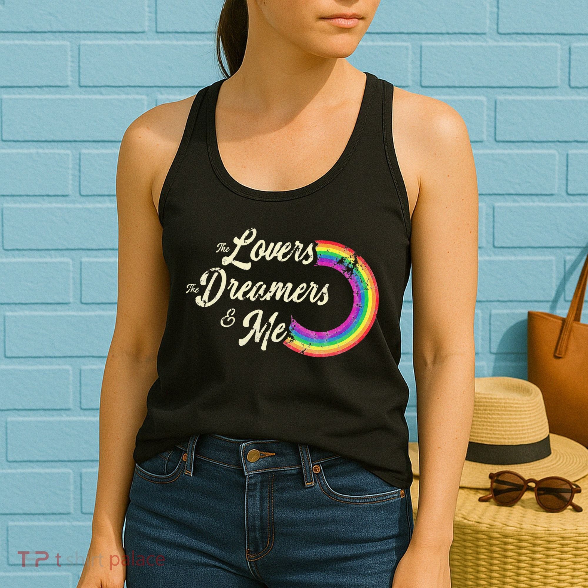 The Lovers The Dreamers And Me Rainbow Women's Tank Top