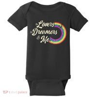 The Lovers The Dreamers And Me Rainbow Baby Bodysuit thumb 0