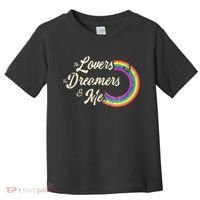 The Lovers The Dreamers And Me Rainbow Toddler T-Shirt thumb 0