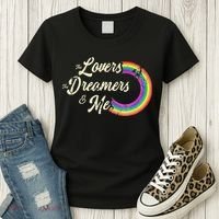 The Lovers The Dreamers And Me Rainbow Women's T-Shirt thumb 3