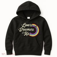 The Lovers The Dreamers And Me Rainbow Kids Hoodie thumb 0