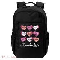 Teachers Life Valentines Day Heart Candy Backpack thumb 0
