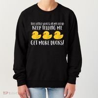 The Little Voices In My Head Keep Women's Sweatshirt thumb 0