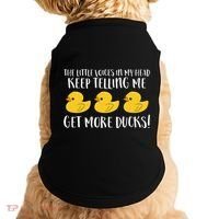 The Little Voices In My Head Keep Doggie Tank thumb 0